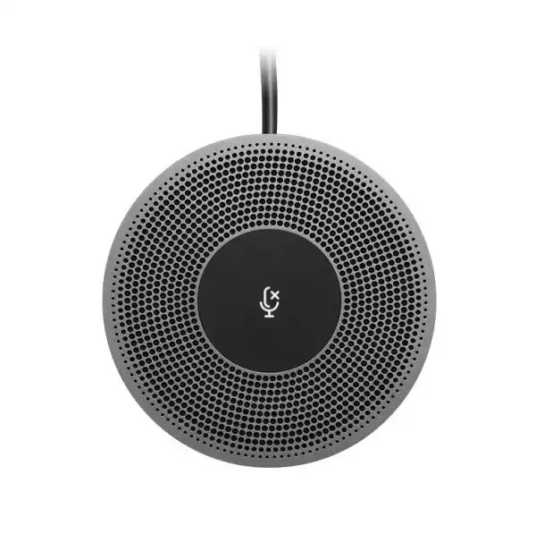 LOGITECH EXPANSION MIC FOR MEETUP Microphone for Small Room Solution for Google Meet for Microsoft Teams Rooms for Zoom Rooms