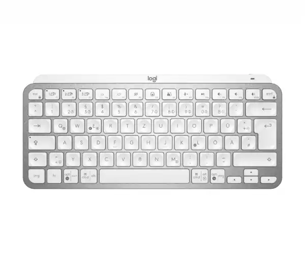 LOGITECH MX Keys Mini Bluetooth Illuminated Keyboard - PALE GREY - US INT'L LOGITECH MX Keys Mini Bluetooth Illuminated Keyboard - PALE GREY - US INT'L