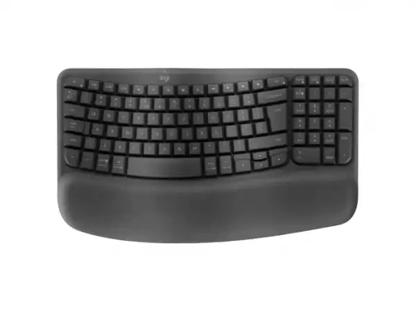 LOGITECH Wave Bluetooth ergonomic keyboard - GRAPHITE - US INT'L - B2B