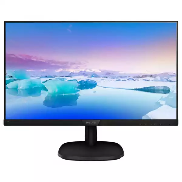 Монитор Philips 273V7QDSB 27'' IPS, 16:9, 1920x1080, 75Hz, 4ms, 250 cd/m², 1000:1, HDMI, DVI, D-Sub, Flicker-Free Technology, Low Blue Light, VESA, 3-year warranty