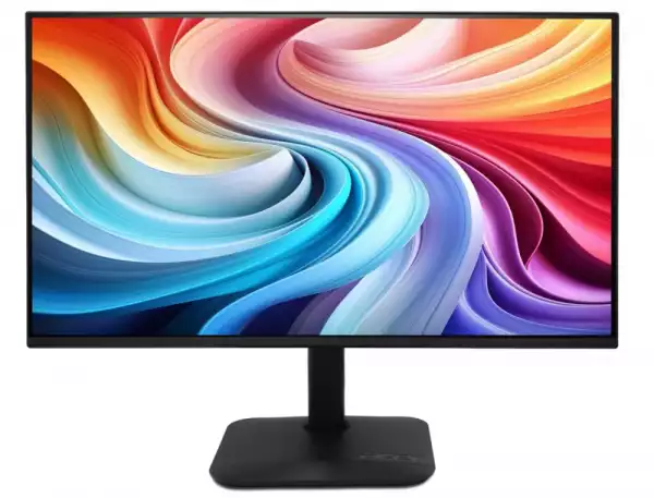 Монитор Acer KB272P6bi, 27" FHD (1920x1080), IPS, 144Hz, 100M:1, 250nits, 1ms (VRB), FreeSync, HDMI, VGA, VisionCare, ZeroFrame, Energy Class D, Black, 2Y