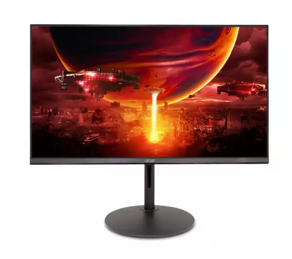 Монитор Acer Nitro XF270X1biiph, 27" FHD (1920x1080) IPS, ZeroFrame, 200Hz, 1ms (VRB), HDR10, FreeSync Premium, 250nits, 2xHDMI, DP, VisionCare, Energy Class E, Black, 2Y