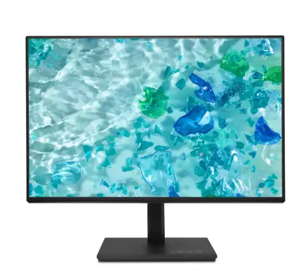 Монитор Acer Vero B277Gbmiprzx, 27" FHD (1920x1080), IPS, 120Hz, 100M:1, 250nits, 4ms (GTG), 99% sRGB, HDMI, VGA, DP, Audio In/Out, USB3.2x4 USB-B(1up 4down), ZeroFrame, Speakers 2x2W, ERGOstand, TUV, VESA, Energy Class C, Black, 3Y