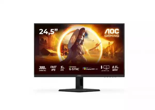 Монитор AOC 25G4SRE 24.5inch 1920x1080 Fast IPS 300Hz AOC Gaming 2xHDMI 1xDP