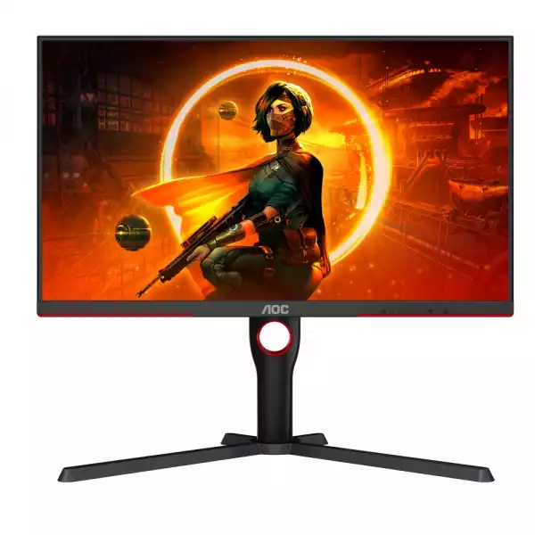 Монитор AOC Q27G3XMN/BK, 27" VA Backlight type MiniLED, 2560x1440@@180Hz, 1ms GtG, 1000cd/m2, 3000:1, DCR 80M:1, Adaptive Sync, FlickerFree, Low Blue Light, Tilt, Height Adjust, Pivot, Swivel, 2xHDMI, DP