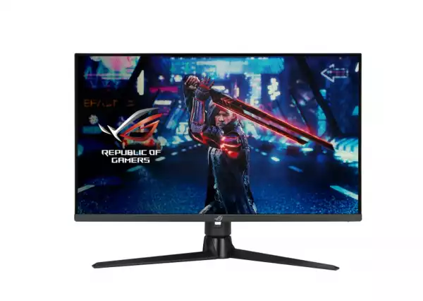 Монитор Asus ROG Strix XG32AQ Gaming 32", WQHD (2560 x 1440),Fast IPS, 175 Hz (OC), 1 ms GTG, NVIDIA G-SYNC compatible, Variable Overdrive, DisplayHDR 600, Black