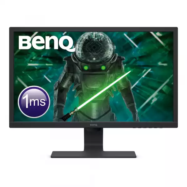 Монитор BenQ GL2480, 24" TN, 1ms, 1920x1080 FHD, 75Hz, Eye-care Stylish, ePaper Mode, 72% NTSC, Flicker-free, LBL, Brightness Intelligence (B.I.), 1000:1, DCR: 12M:1, 8bit, 250 cd/m, DVI, VGA, HDMI, Black