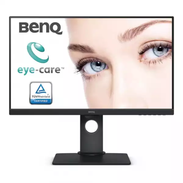 Монитор BenQ GW2780T, 27" IPS LED, 5ms, 1920x1080 FHD, Business, 72% NTSC, Eye Care, Flicker-free, B.I., LBL, 1000:1, DCR 20M:1, 8 bit, 250cd/m2, VGA, HDMI, DP, Speakers 2x2W, Ergonomic Design, Frameless, Height Adj., Pivot, Swivel, Tilt, Black