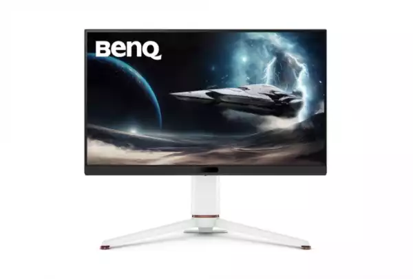 Монитор BenQ MOBIUZ EX271U, 27", 4K UHD, IPS, 1ms GtG, 165Hz, 120Hz for Console with eARC, Color Shuttle, FreeSync Premium, B.I.+ Gen2, HDRi and HDR400, Quickit, 1200:1, 95% P3, 400 nits, USB-C (DP alt. PD 65W),USB Hub, HDMI 2.1, DP, Height Adj. 100mm, White