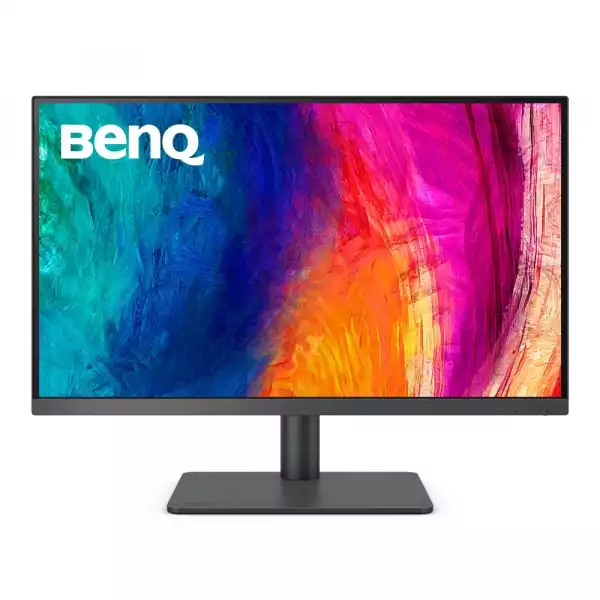 Монитор BenQ PD2705U, 27" IPS LED, 5ms,3840x2160 4K UHD, Designer, AQCOLOR, 100% sRGB, HDR10, B.I., LBL, KVM Switch, ICCsync, CAD/CAM, DualView, 1000:1, 300 cd/m2, HDMI, DP, USB Type-C(Power 65W, DP alt), Speak.2x2W, Height Adj., Swivel, Tilt, Gray