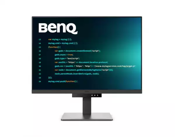 Монитор BenQ RD280U, 28.2" IPS, 5ms, 3840x2560 4K+, 3:2, Programming, 1.07 billions col.,HDR400, 1200:1, 20M:1 DCR, 400 cd/m2, HDMI 2.0, DP 1.4, USB-C (90W), Flicker-free, B.I. Gen2, Low Blue Light+, Night Hours Prot., Sp.2W, Height Adj.,Tilt,Swivel