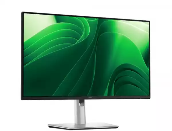Монитор Dell P2425D, 23.8" WQHD LED, IPS Anti-Glare, 5ms, 100 Hz, 1500:1, 350 cd/m2, 2560x1440, 99% sRGB, USB-C, 3x USB 5Gbps Type-A, HDMI, Display Port, Height Adjustable, Pivot, Swivel, Tilt, Black