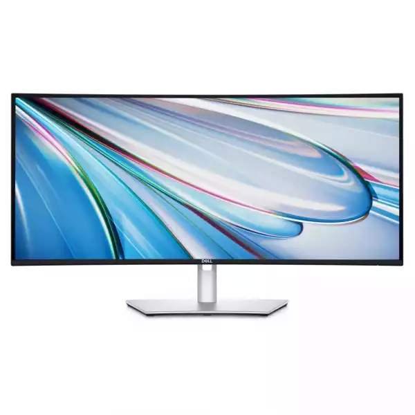 Монитор Dell U3425WE, 34.14" IPS Anti-Glare, UltraSharp Curved, 21:9, 5ms, 2000:1, 300 cd/m2, WQHD 3440x1440, 120 Hz, sRGB 100%, HDMI, DP, USB 3.2 Hub, USB-C Hub, Speakers, RJ45, KVM, PiP, PbP, ComfortView, PD 90W, Height Adjustable, Swivel, Tilt