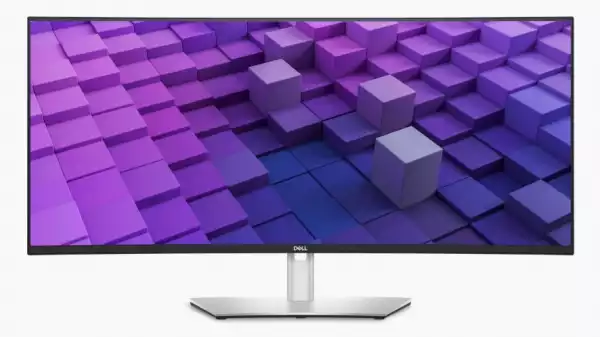 Монитор Dell U3824DW, 37.5" UltraSharp Curved WQHD+(3840x1600) AG, IPS, 21:9, 5ms, 2000:1, 300 cd/m2, PD 90W, 100% Srgb, HDMI, DP, USB-C Hub, USB 3.2, RJ45, Speacers, Height Adjustable, Swivel, Tilt, Black
