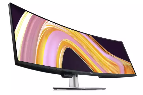 Монитор Dell U4924DW, 49" Curved  Dual QHD, IPS AG, UltraSharp, 5ms, 2000:1, 350 cd/m2, 5120 x 1440, 100% sRGB, HDMI, DP, USB-C hub, RJ45, PD 90W, Speakers, Audio line-out, Height Adjustable, Swivel, Tilt, Black