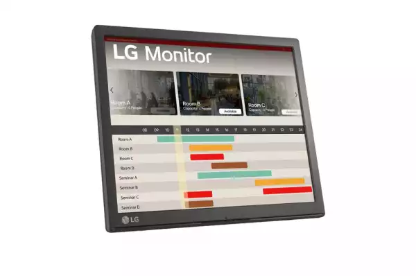 Монитор LG 17BR30T-B, 17" 5:4 TFT  TN LCD Touch Screen Anti-Glare, SXGA (1280x1024), 5 ms, 1000:1 (Native), 200cd, D-SUB, USB Upstream Port, Tilt, Black