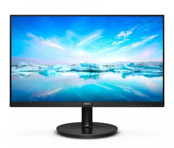 Монитор Philips 242V8LA, 23.8" VA WLED, 1920x1080@@75Hz, 4ms GtG, 250cd/m2, 3000:1, Mega Infinity DCR, Adaptive Sync, FlickerFree, Low Blue Mode, 2Wx2, Tilt, D-SUB, HDMI, DP