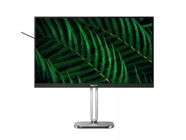 Монитор Philips 27B2G5200, 27" IPS WLED, 1920x1080@@100Hz, 4ms GtG, 300cd m/2, 1000:1, 50M:1 DCR, Adaptive Sync, FlickerFree, Blue Light tech., 3Wx2, Tilt, Height Adjust, Pivot, Swivel, D-SUB, HDMI, DP, USB hub