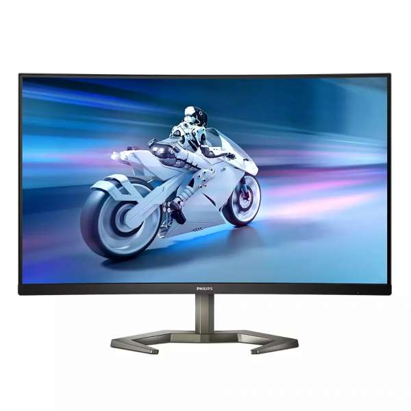 Монитор Philips Evnia 32M1C5200W, 31.5", Curved 1500R, VA, WLED, 1920x1080@@240Hz, 1ms GtG, 0.5ms MPRT, 300cd m/2, 3000:1, Mega Infinity DCR, Adaptive Sync, FlickerFree, Low Blue Mode, Tilt, Height Adjust, Swivel, 2xHDMI, DP