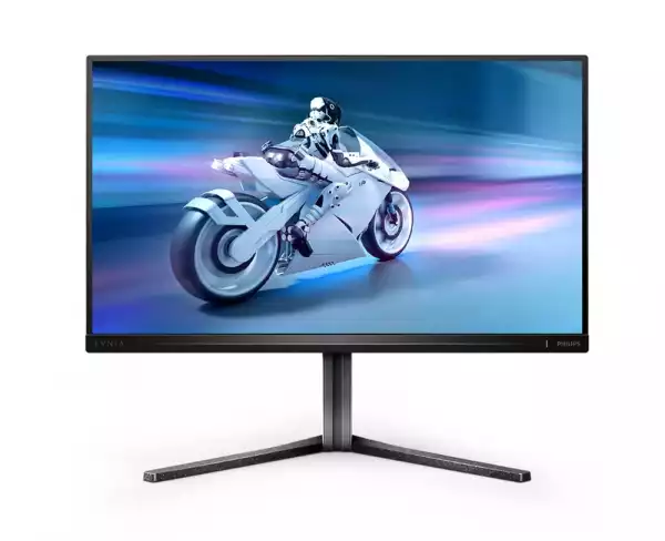 Монитор Philips Evnia 25M2N5200U, 24.5" Fast IPS WLED, 1920x1080@@240Hz (OC 390Hz), 1ms GtG, 0.5ms MPRT, 400cd m/2, 1000:1, Mega Infinity DCR, Adaptive Sync, FlickerFree, LowBlue Mode, Tilt, Height Adjust, Pivot, Swivel, 2xHDMI, DP, USB Hub