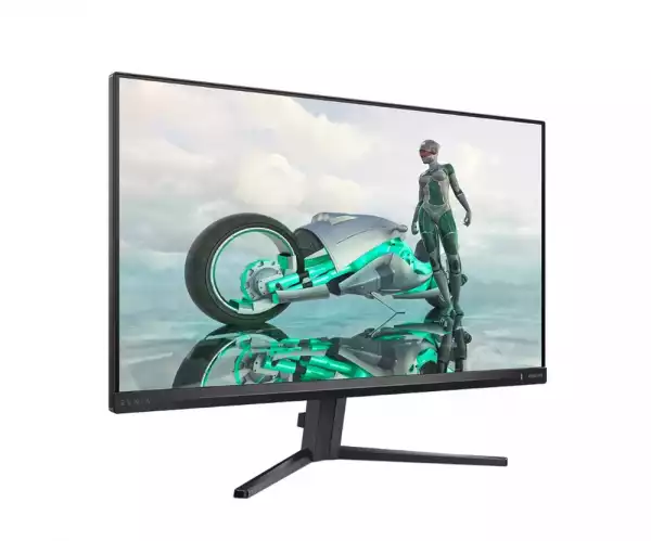 Монитор Philips Evnia 27M2N3200S, 27" Fast IPS WLED, 1920x1080@@180Hz, 1ms GtG, 0.5ms MPRT, 300cd m/2, 1000:1, Mega Infinity DCR, Adaptive Sync, FlickerFree, LowBlue Mode, 2Wx2,Tilt, 2xHDMI, DP