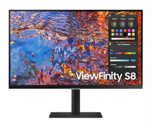 Монитор Samsung 27B800, 27" IPS LED, 60 Hz, 5 ms GTG, 3840x2160, 300 cd/m2, Flicker Free, PBP, PIP, USB-C 90W, 3xUSB 3.0, Display Port 1.4, 2xHDMI 2.2, Black Монитор Samsung 27B800, 27" IPS LED, 60 Hz, 5 ms GTG, 3840x2160, 300 cd/m2, Flicker Free, PBP, PIP, USB-C 90W, 3xUSB 3.0, Display Port 1.4, 2xHDMI 2.2, Black