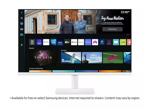 Монитор SAMSUNG LS27BM501EUXEN 27inch FHD VA 16:9 250cd/m2 1000:1 60Hz SMART M5 White HDMI