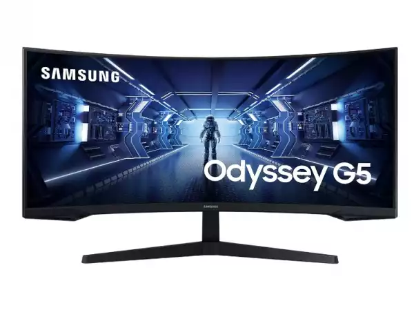 Монитор Samsung LC34G55T, 34" CURVED VA, 1000R, 165 Hz, 1 ms MPRT, 21:9, 3440 x 1440, HDR10, 250 cd/m2, 2500:1 Contrast, Mega DCR, Eye Saver, Flicker Free, FreeSync Premium, Black Equalizer, Low Input Lag, DP 1.4, HDMI 2.0, Headphone, 178°/178°, Black Монитор Samsung LC34G55T, 34" CURVED VA, 1000R, 165 Hz, 1 ms MPRT, 21:9, 3440 x 1440, HDR10, 250 cd/m2, 2500:1 Contrast, Mega DCR, Eye Saver, Flicker Free, FreeSync Premium, Black Equalizer, Low Input Lag, DP 1.4, HDMI 2.0, Headphone, 178°/178°, Black