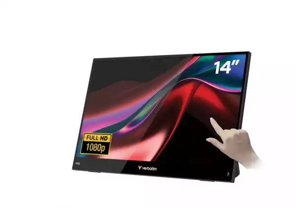 Монитор Verbatim Portable 14" FHD Touch LIGHT