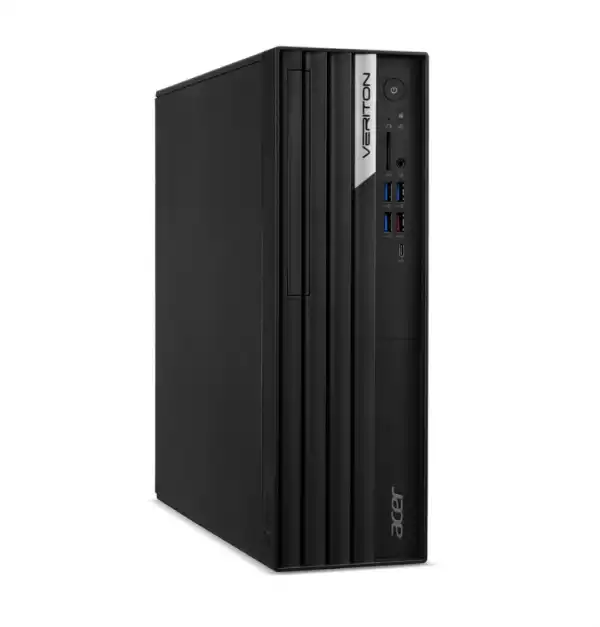 Настолен Компютър Acer Veriton X4710GT, Intel Core i5-13500 (up to 4.80GHz, 24MB), 32GB DDR4 3200MHz (2*16GB)DDR4, 512GB SSD+2TB HDD 7200rpm, Intel UHD Graphics, GLAN & TPM 2.0 module, Kbd & Mouse USB, 300W (80PLUS Platinum), Win 11 PRO 64bit, 12 mes. Warranty