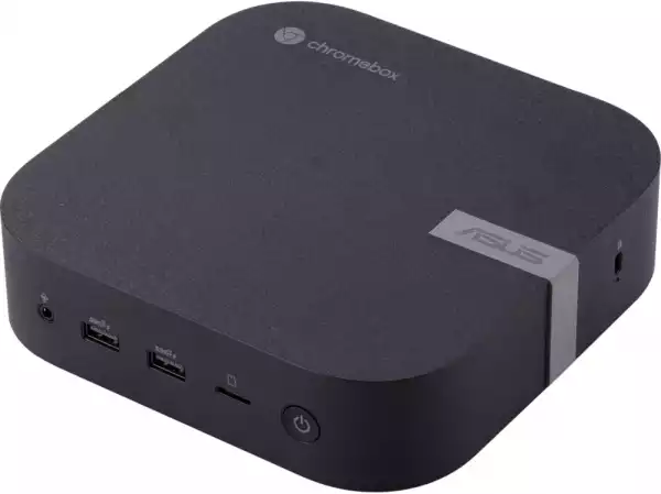 Настолен Компютър Asus Chromebox 5 CHROMEBOX5-S5007UNA, Intel i5-1335U, Intel Iris Xe Graphics G7 80EUs, 2 x 4 GB DDR4 3200MHz SoDIMM, 256 GB SSD M.2 NVMe, Chrome OS, Black