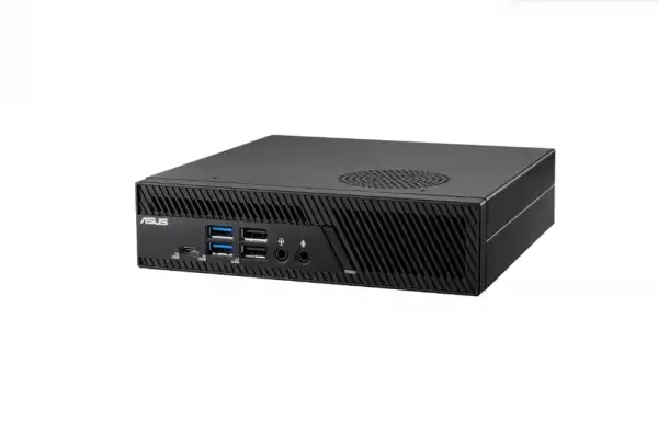 Настолен Компютър Asus ExpertCenter, PB63-B3014MH, Mini desktop PC, Intel  i3-13100, RAM 8GB, PCIE 256GB G4 SSD, WIFI6E AX+BT5.2(2*2)//INTEL/AX211, Without OS, Black