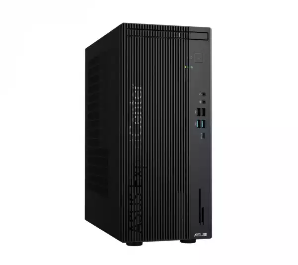 Настолен Компютър Asus ExpertCenter D7 Mini Tower,D701MER-7147003790, Intel i7-14700  2.1GHz (33MB Cache, up to 5.3GHz, 20 cores, 28 Threads), 32GB (16GB DDR5 U-DIMM *2 , 1TB PCIE SSD G4, Intel UHD Graphics, 180W, 15L, Black, Wired keyboard (USB)