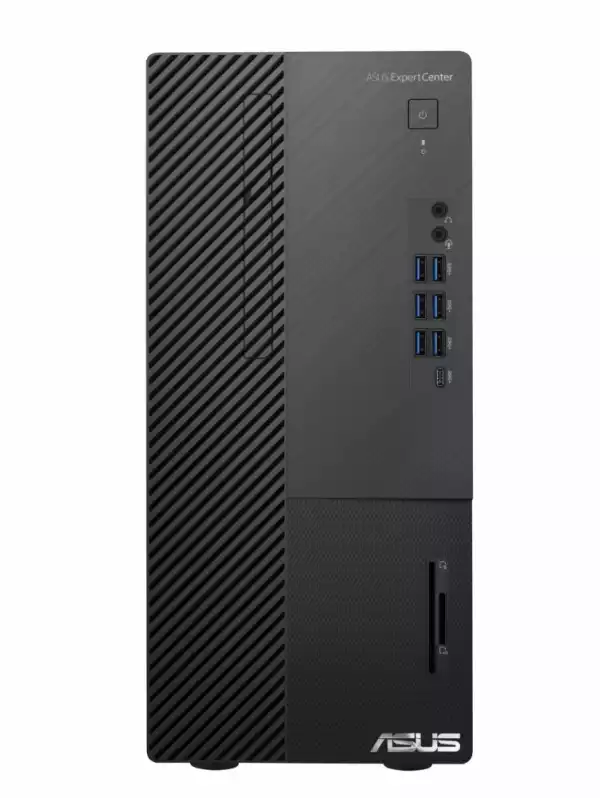 Настолен Компютър Asus ExpertCenter D7 Mini T(15L) D700MC-5115000420, Intel i5-11500, 2.7 GHz (12M Cache, up to 4.6 GHz, 6 cores), 16GB DDR4 (U-DIMM), 512GB PCIE G3 SSD, Intel UHD Graphics 750, DVD writer 8X, No OS, Black