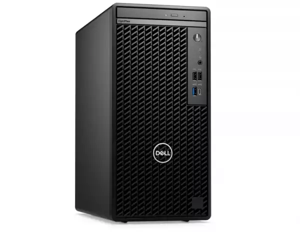 Настолен Компютър Dell OptiPlex 7020 MT, Intel Core i5-12500 (18MB cache, 6 cores, up to 4.6GHz), 8 GB: 1 x 8 GB, DDR5, 512GB SSD PCIe M.2, Integrated Graphics, 8x DVD+/-RW, 180W, Keyboard&Mouse, Ubuntu, 3Y PS