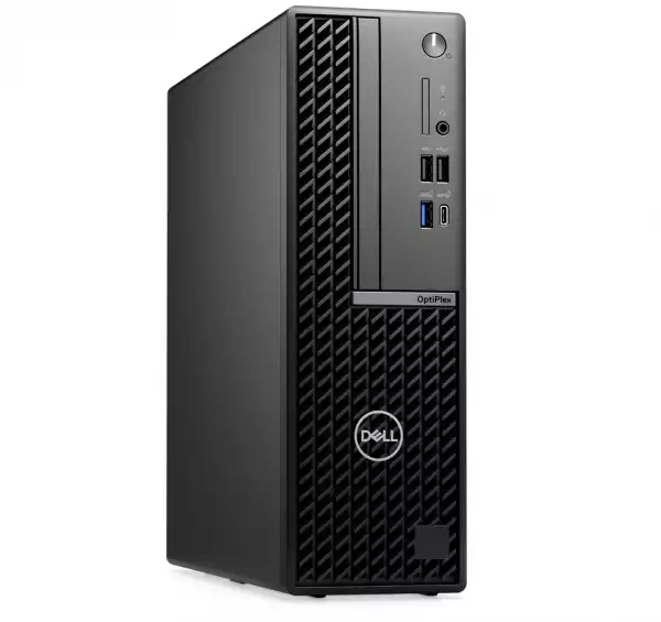Настолен Компютър Dell OptiPlex 7020 SFF Plus, Intel Core i5-14500 vPro (24MB Cache, 14 cores, up to 5.0 GHz), 16 GB: 2 x 8 GB, DDR5, 512GB SSD PCIe NVMe M.2, Intel Integrated Graphics, Wi-Fi 6E, Bulgarian Keyboard&Mouse, 260W, Win 11 pro, 3Y PS
