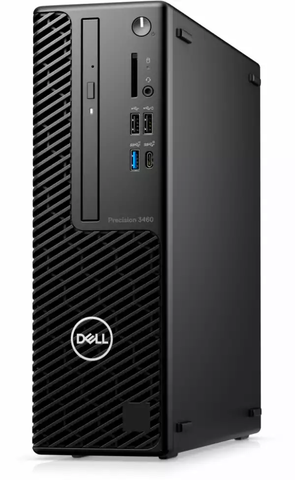 Настолен Компютър Dell Precision 3460 SFF, Intel Core i7-14700 (33M Cache, up to 5.4 GHz), 16GB (1X16GB) 5600MHz SODIMM DDR5, 512MB SSD PCIe M.2, Integrated, Keyboard&Mouse, 300 W, Windows 11 Pro, 3Yr ProSpt