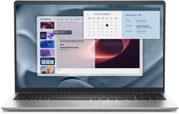 Лаптоп Dell Pro 15 Essential PV15250, Intel Core i7-1355U (10 cores, up to 5.00 GHz), 15.6" FHD (1920x1080) 120Hz WVA AG, 16 GB, 16 GB, DDR5, 5200 MT/s, 512GB M.2 PCIe NVMe, Intel UHD Graphics, FHD RGB cam, Wi-Fi 6, FPR, BG KBD, Ubuntu, Carbon Black (Plastic)