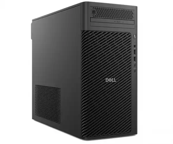 Настолен Компютър Dell Pro Max Tower T2 FCT2250, Intel Core Ultra 7 265K (30 MB cache, 20 cores,  3.3 GHz to 5.5GHz), 32GB DDR5,5600 MT/s, 1TB SSD PCIe M.2, Integrated Graphics, Bulgarian Kbd&Mouse, 1500W, Win 11Pro, 3Y PS+Inno3D GeForce RTX 5080 16GB GDDR7 X3 OC