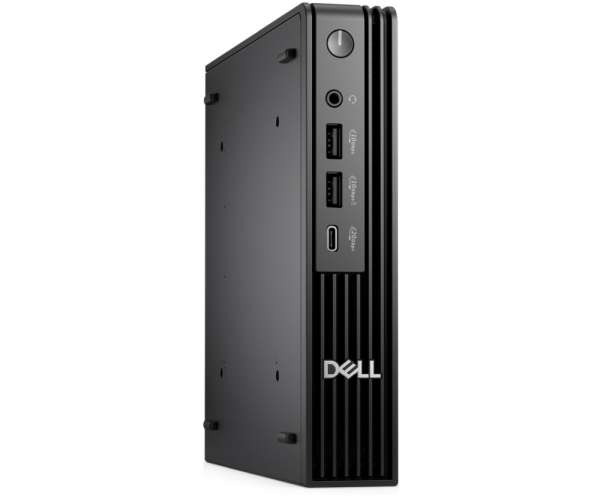 Настолен Компютър Dell Pro Micro Plus QBM1250,Intel Core Ultra 7 265 (13 TOPS NPU, 20 cores, up to 5.3GHz), 16 GB: 1 x 16 GB, DDR5, up to 5600 MT/s, 512GB SSD TLC, Integrated Graphics, Wi-Fi 6E, Keyboard&Mouse, 180W, Win 11Pro, 3Y PS