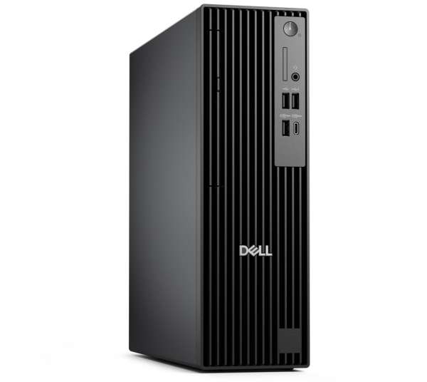 Настолен Компютър Dell Pro Slim Plus QBS1250, Intel Core Ultra 7 265 (13 TOPS NPU, 20 cores,up to 5.3GHz), 16GB: 1 x 16GB, DDR5, up to 5600 MT/s, 512GB SSD TLC, Integrated Graphics, Wi-Fi 6E, Bulgarian Keyboard&Mouse, 260W, Ubuntu, 3Y PS
