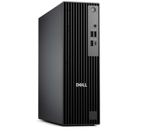 Настолен Компютър Dell Pro Slim QCS1255, AMD Ryzen 7 8700G (16 TOPS NPU, 8 cores, up to 5.1GHz), 16 GB: 2 x 8 GB, DDR5, up to 4800 MT/s, 512GB SSD, Integrated Graphics, Wi-Fi 6, Bulgarian Keyboard&Mouse, 180W, Ubuntu, 3Y PS