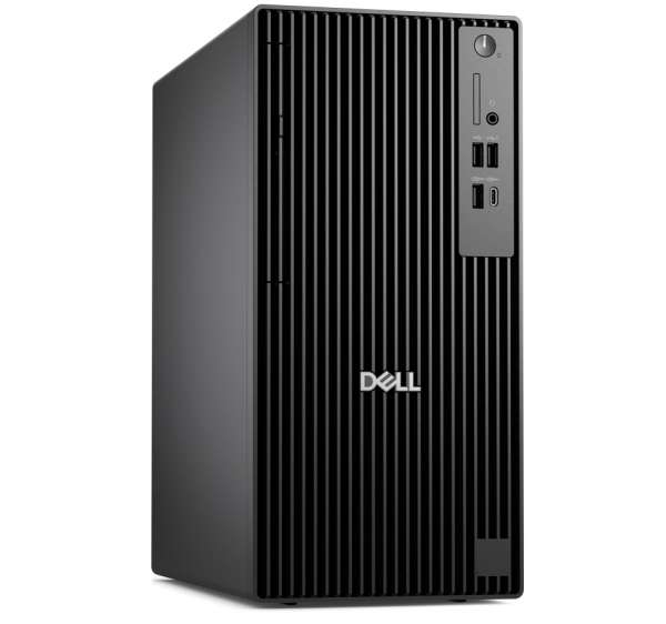 Настолен Компютър Dell Pro Tower Plus QBT1250, Intel Core Ultra 5 235 (13 TOPS NPU, 14 cores, up to 5.0GHz), 16GB: 1 x 16GB, DDR5, up to 5600 MT/s, 512GB SSD, Integrated Graphics, 8x DVD+/-RW, Keyboard&Mouse, 260W, Ubuntu, 3Y PS
