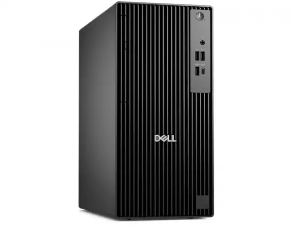 Настолен Компютър Dell Pro Tower QCT1255, AMD Ryzen 5 8600G (16 TOPS NPU, 6 cores, up to 5.0GHz), 16 GB: 2 x 8 GB, DDR5, up to 4800 MT/s, 512GB SSD, Integrated Graphics, 8x DVD+/-RW, Bulgarian Keyboard&Mouse, 180W, Ubuntu, 3Y PS Настолен Компютър Dell Pro Tower QCT1255, AMD Ryzen 5 8600G (16 TOPS NPU, 6 cores, up to 5.0GHz), 16 GB: 2 x 8 GB, DDR5, up to 4800 MT/s, 512GB SSD, Integrated Graphics, 8x DVD+/-RW, Bulgarian Keyboard&Mouse, 180W, Ubuntu, 3Y PS