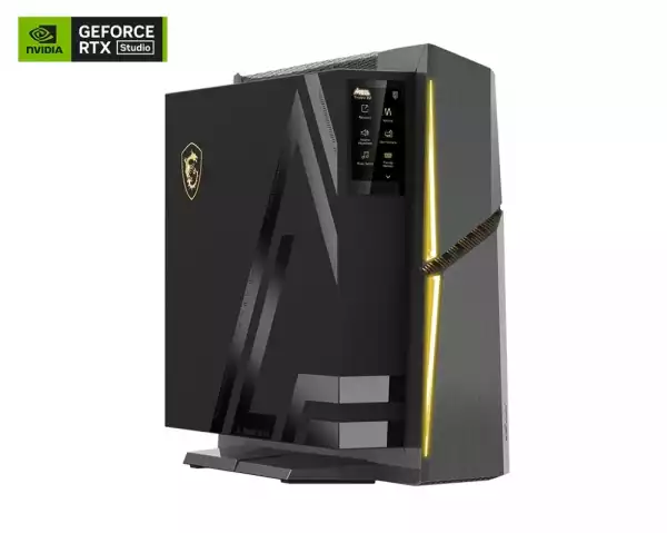 Настолен Компютър MSI MEG Trident X2 14NUI9-265EU, RTX 4090 VENTUS 3X 24GB, I9-14900KF, Z790, U-DIMM DDR5 64G (32x2), SSD 2TB+2TB HDD, Windows 11 Home , 1000W ATX, 2YR