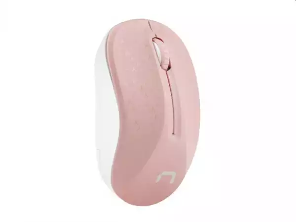 Natec Mouse Toucan Wireless 1600 DPI Optical Pink-White