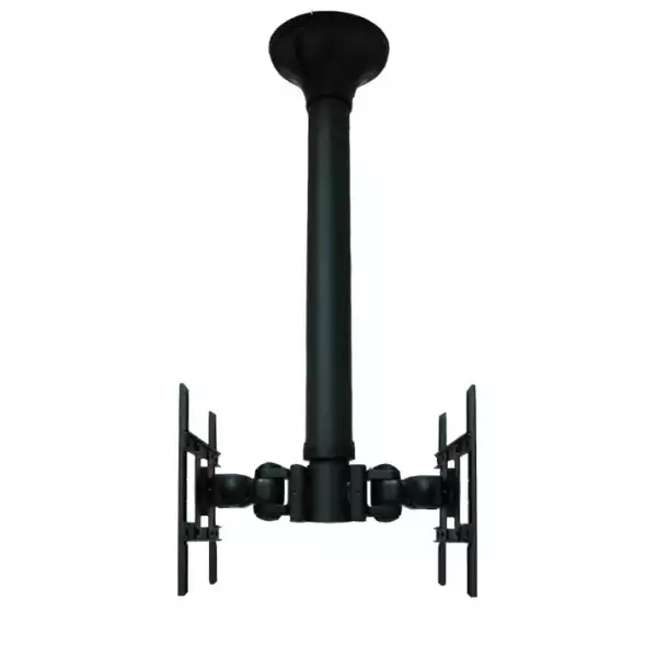 Neomounts Flat Screen Ceiling Mount (Height: 64-105 cm) for 2 Monitor Screens