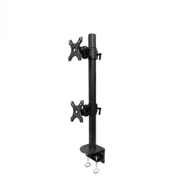 Neomounts Flat Screen Desk Mount (clamp), high capacity, for 2 Monitor Screens