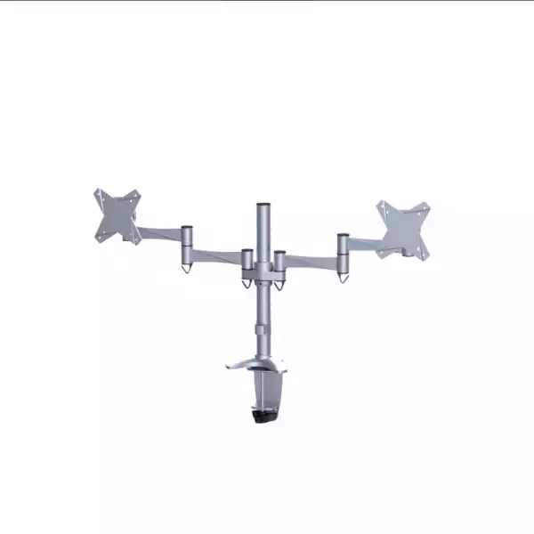 Neomounts Flat Screen Desk Mount (clamp/grommet) for 2 Monitor Screens