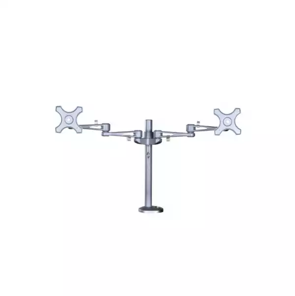 Neomounts Flat Screen Desk Mount (grommet) for 2 Monitor Screens